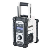 Radio de chantier DAB Makita DMR104W blanche