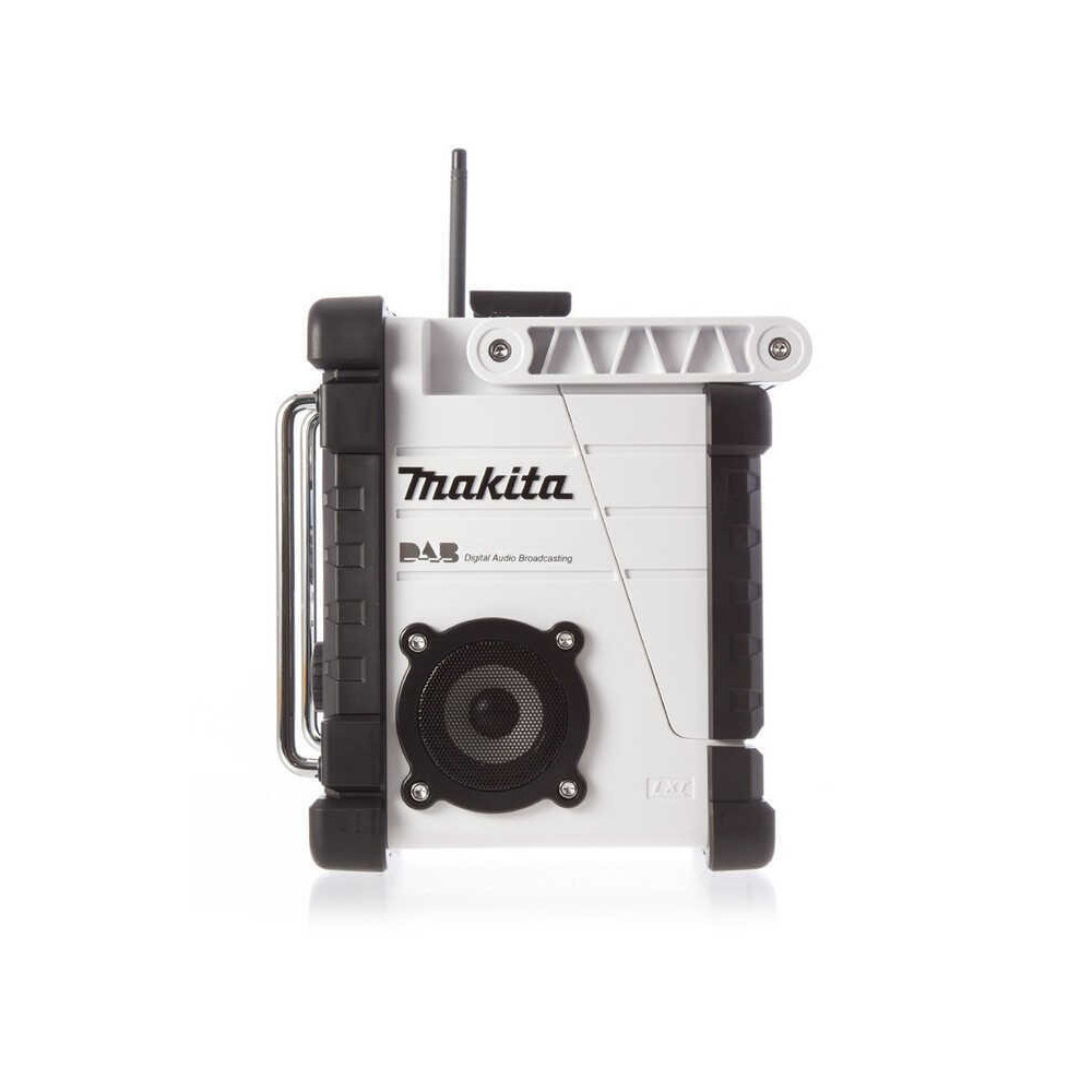 Radio de chantier DAB Makita DMR104W blanche