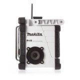 Radio de chantier DAB Makita DMR104W blanche