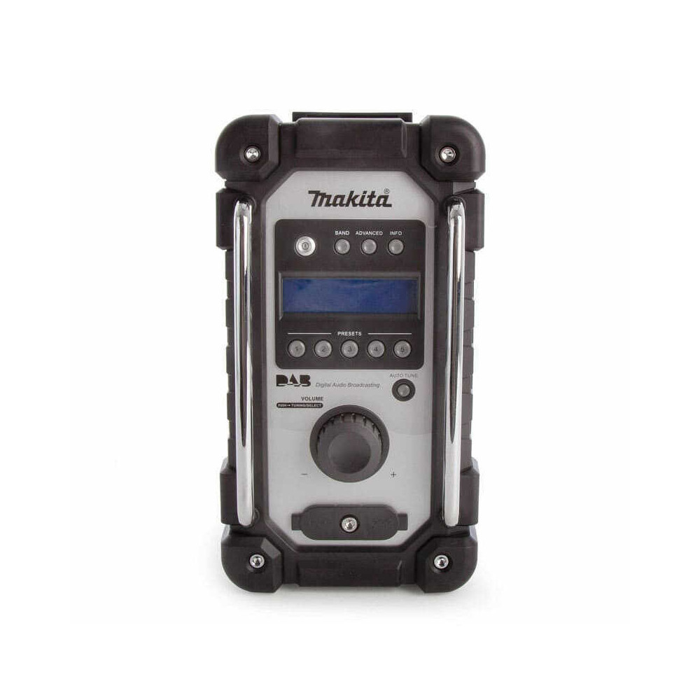 Radio de chantier DAB Makita DMR109W blanche