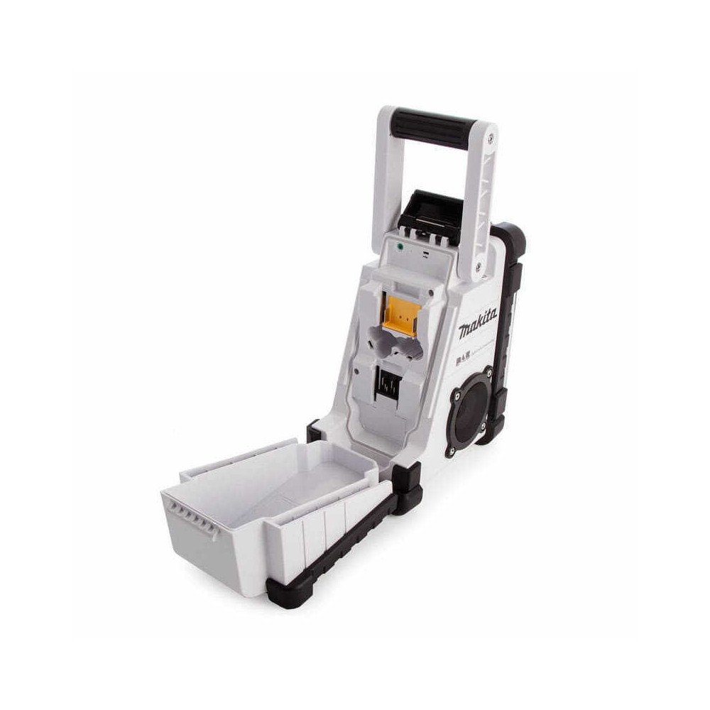 Radio de chantier DAB Makita DMR109W blanche