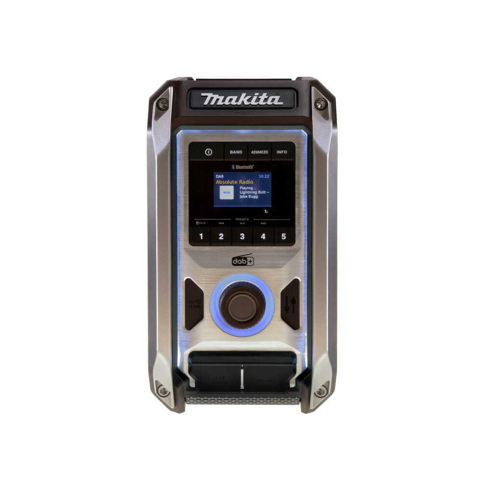 Radio Makita DMR115B DAB+ Bluetooth IP64 CXT et LXT