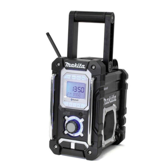 Radio de chantier Bluetooth Makita DMR106B noire