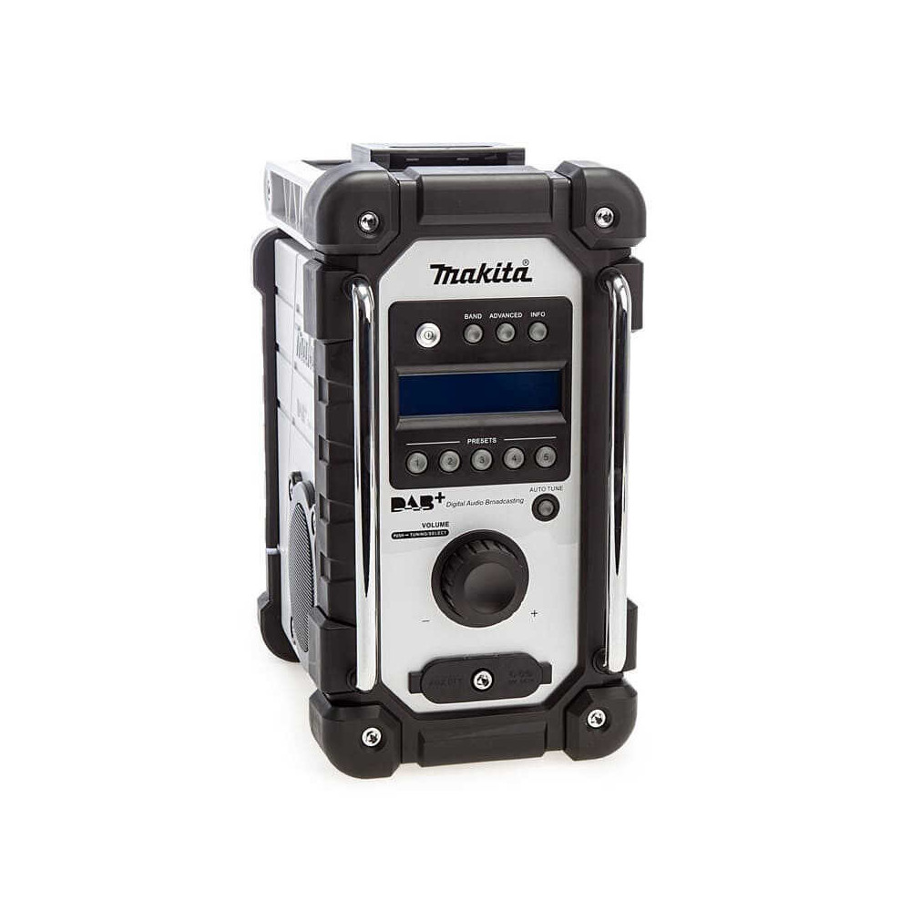Radio de chantier DAB+ Makita DMR110W blanche