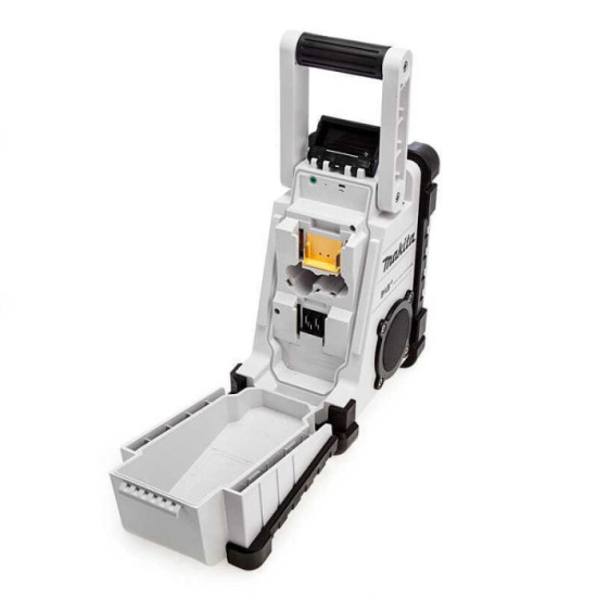 Radio de chantier DAB+ Makita DMR110W blanche