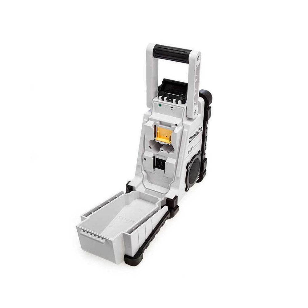 Radio de chantier DAB+ Makita DMR110W blanche