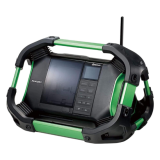 Radio de chantier HiKOKI UR18DSDLW4Z Bluetooth IPX4