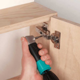 Renvoi d'angle Wolfcraft 4688000 hexagonal 1/4"