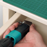 Renvoi d'angle Wolfcraft 4688000 hexagonal 1/4"