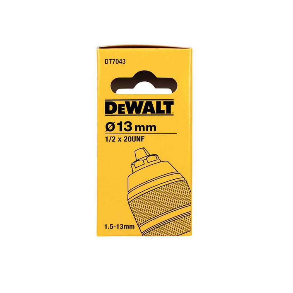 Mandrin autoserrant DeWalt DT7043-QZ 13 mm 1/2" UNF