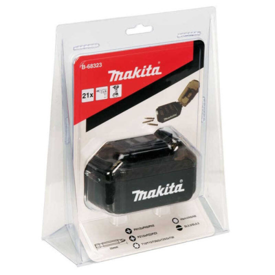 Coffret 21 embouts 50 mm Makita B-68323