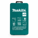 Forets métal HSS-R Makita D-54097 coffret 25 pcs