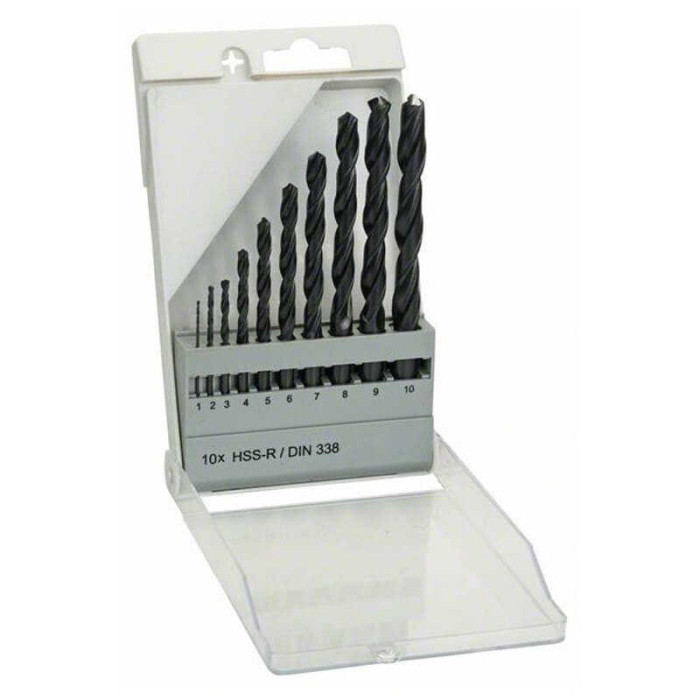 Coffret de 10 foret à métaux Bosch Professional 1609200203