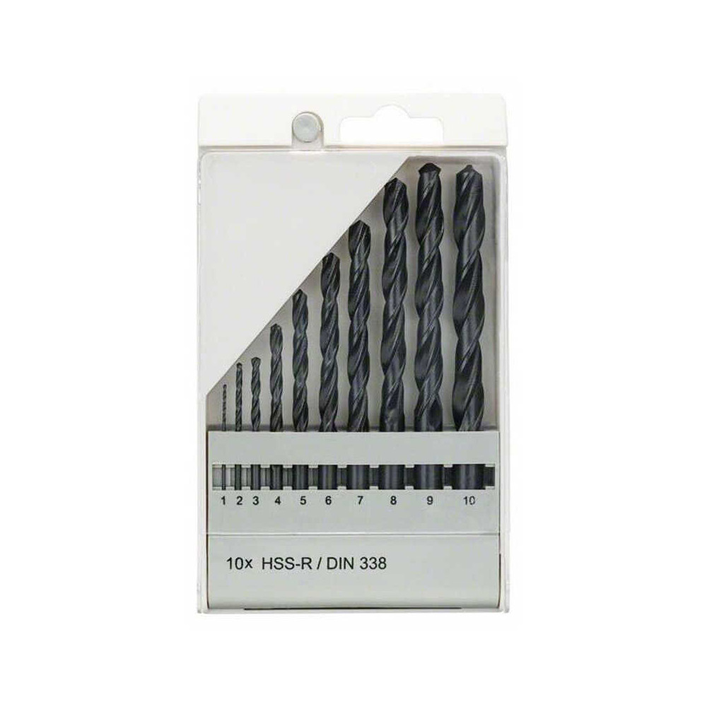 Coffret de 10 foret à métaux Bosch Professional 1609200203