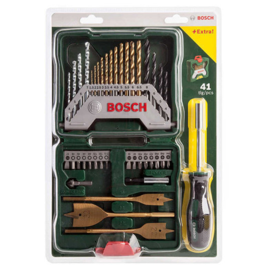 Set 40 forets embouts Bosch Professional 2607017334