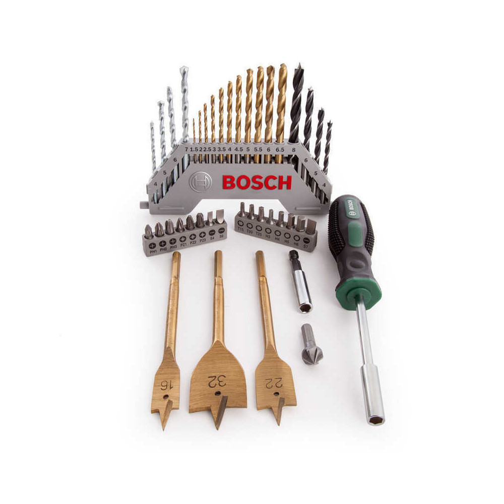 Set 40 forets embouts Bosch Professional 2607017334