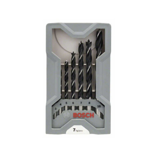 Coffret 7 mèches à bois Bosch 2607017034