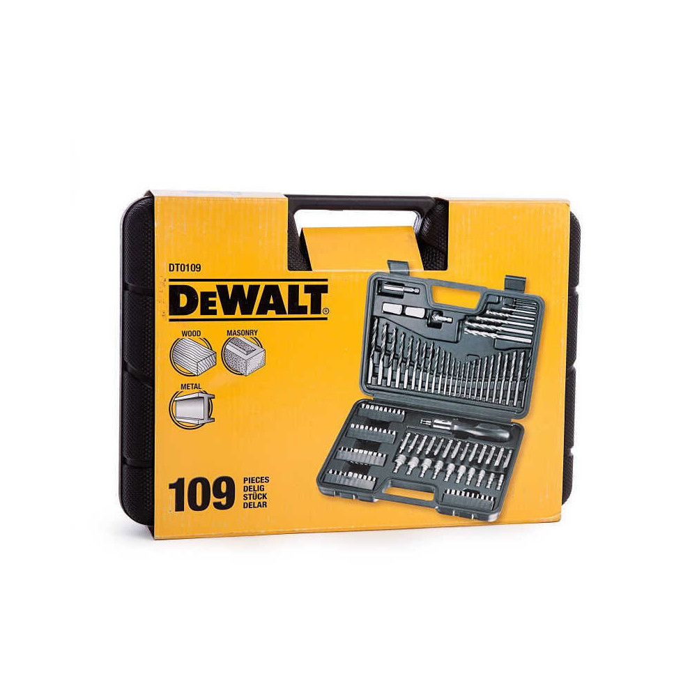 Coffret 109 accessoires DeWalt DT0109