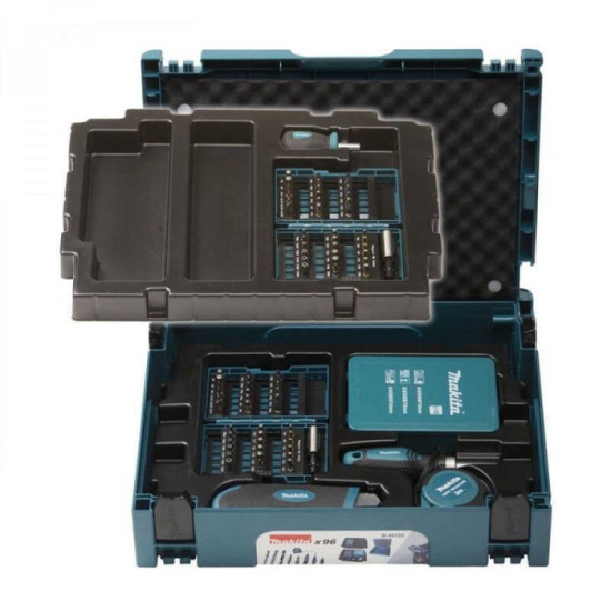 Coffret 96 accessoires Makita B-49725 en Makpac