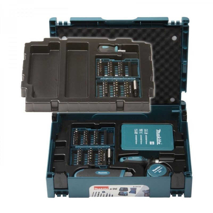 Coffret 96 accessoires Makita B-49725 en Makpac