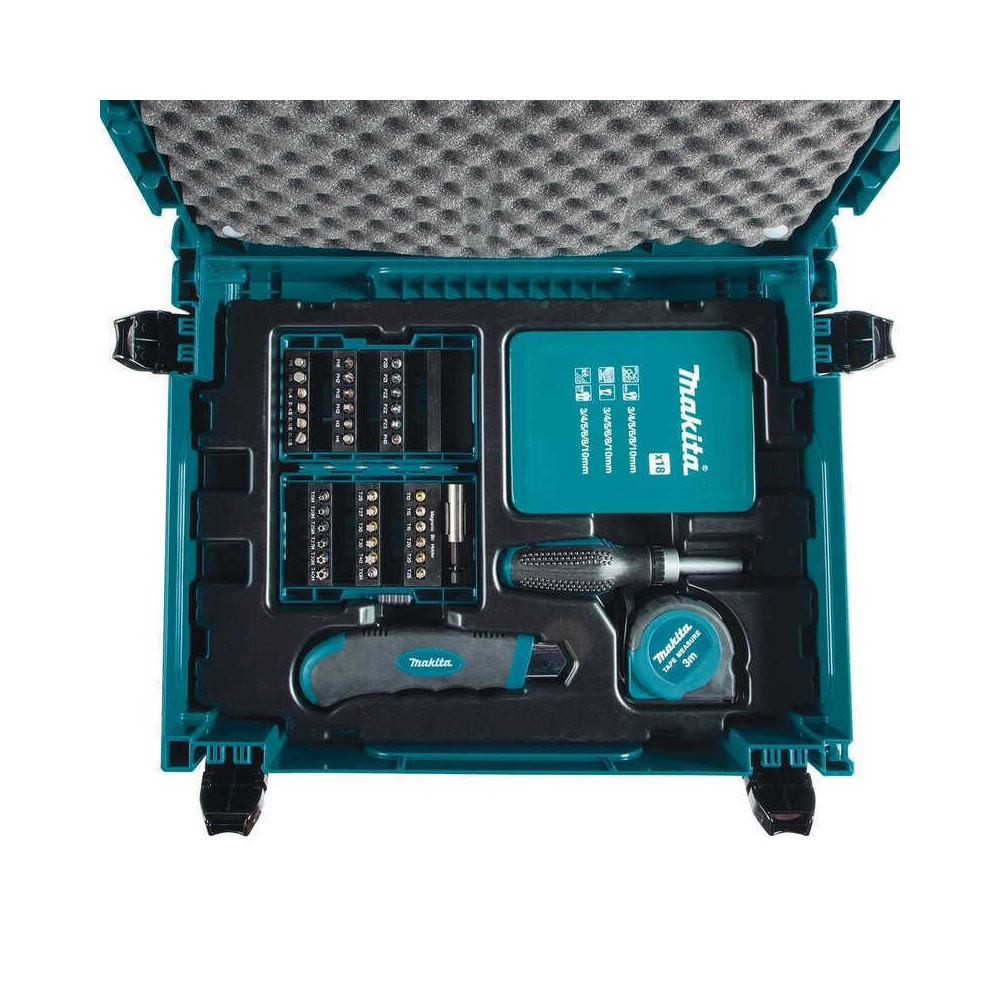 Coffret 96 accessoires Makita B-49725 en Makpac