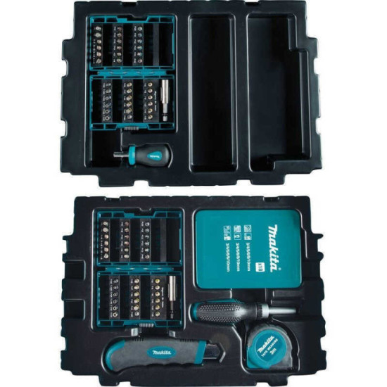Coffret 96 accessoires Makita B-49725 en Makpac