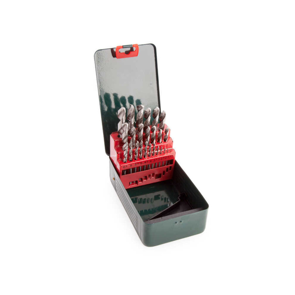 Coffret de forets HSS-G SP, 25 pièces Metabo 627154000
