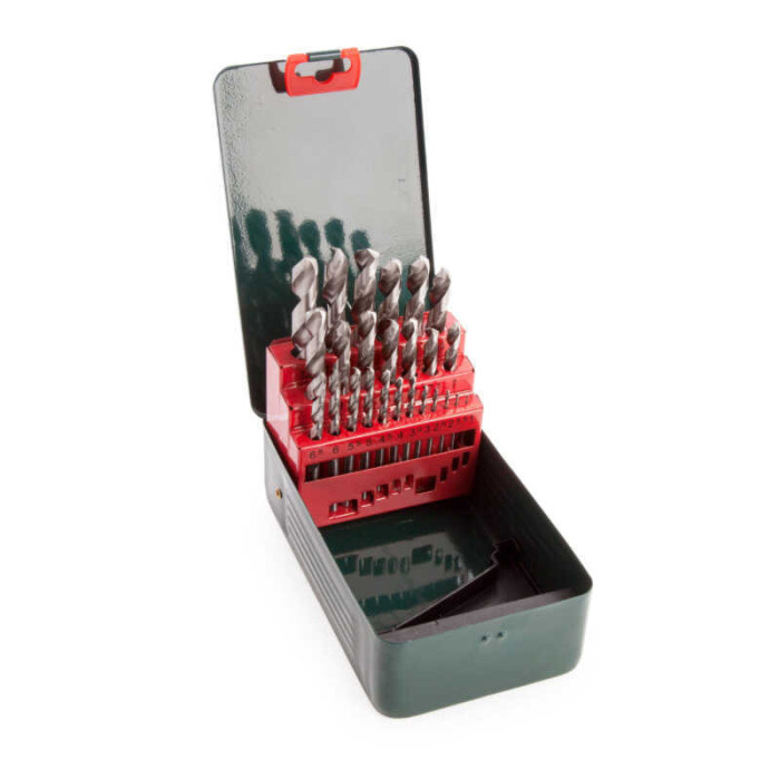 Coffret de forets HSS-G SP, 25 pièces Metabo 627154000