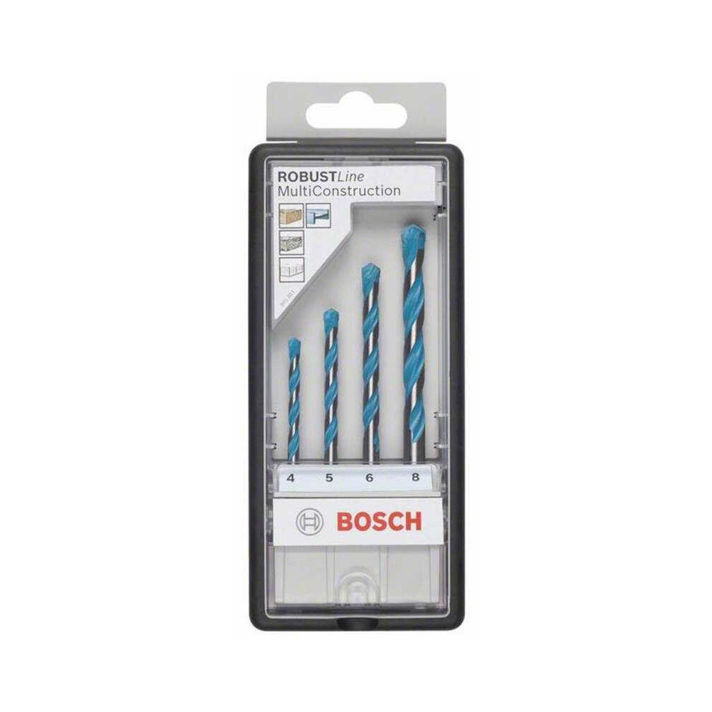 Jeu 4 mèches CYL9 Bosch Professional CYL-9(2607010521)
