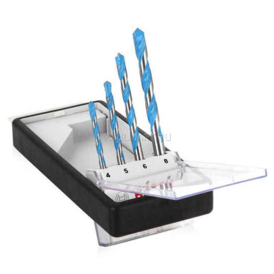Jeu 4 mèches CYL9 Bosch Professional CYL-9(2607010521)
