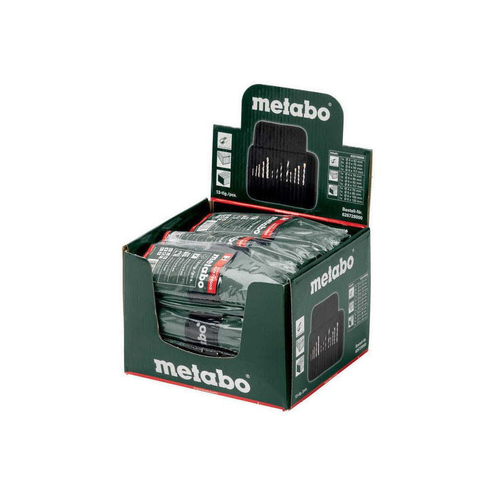 Assortiment de forets SP, 13 pièces Metabo 626728000