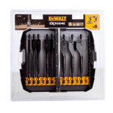 Coffret de 8 mèches à bois plates pour perceuse DeWalt DT7943B