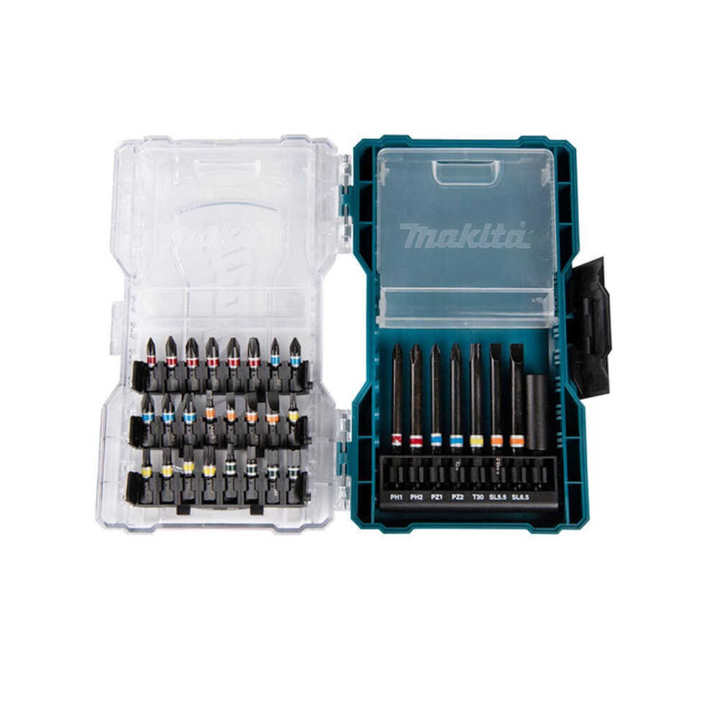 Lot 2 coffrets accessoires Makita 29 et 32 pièces HT
