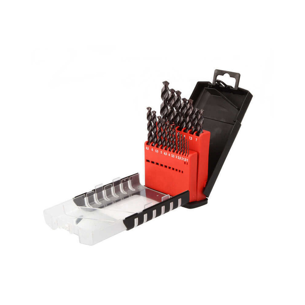 Coffret 19 forets métaux Diager 705D HSS 3G