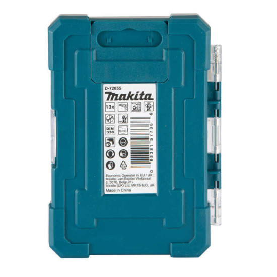 Jeu de 13 forets à métaux Makita D-72855