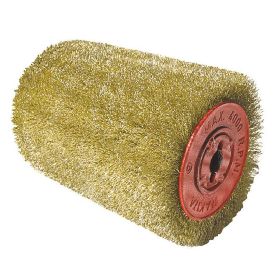 Brosse rouleau acier laitonné Makita P-65648 HT