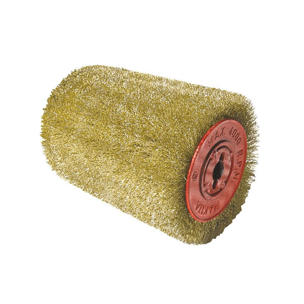 Brosse rouleau acier laitonné Makita P-65648 HT
