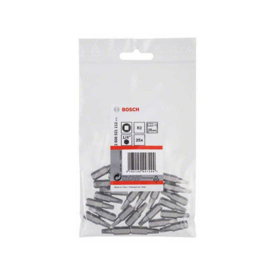 25 embouts de vissage Bosch 2608521112 R2