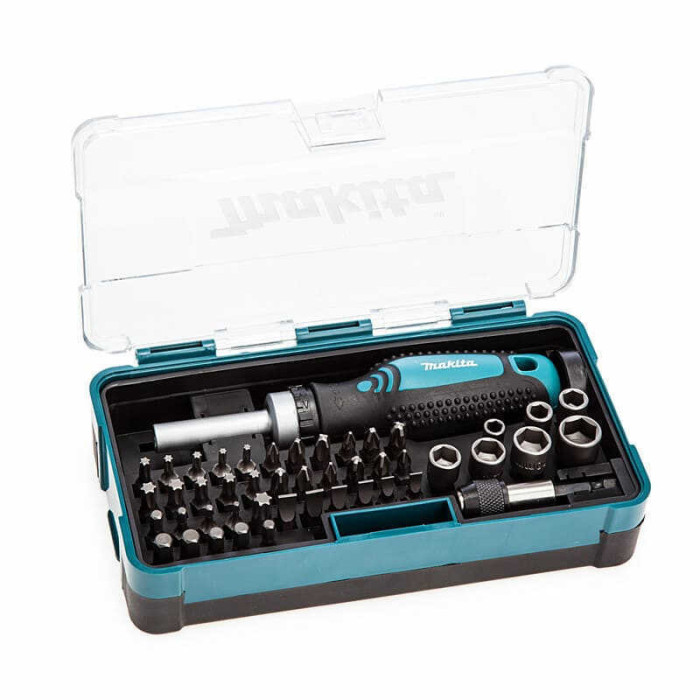 Coffret tournevis à cliquet Makita B-36170