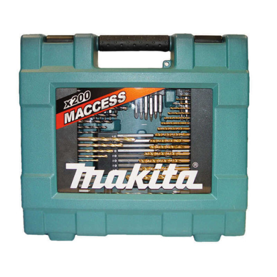 Coffret 200 accessoires Makita D-37194