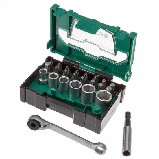 Coffret 24 douilles embouts Hitachi HiKOKI 400.300.20