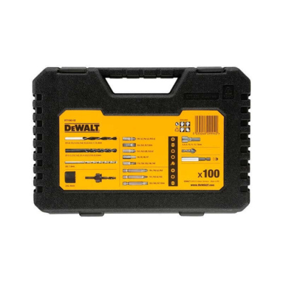 Coffret 100 forets et embouts DeWalt DT71563