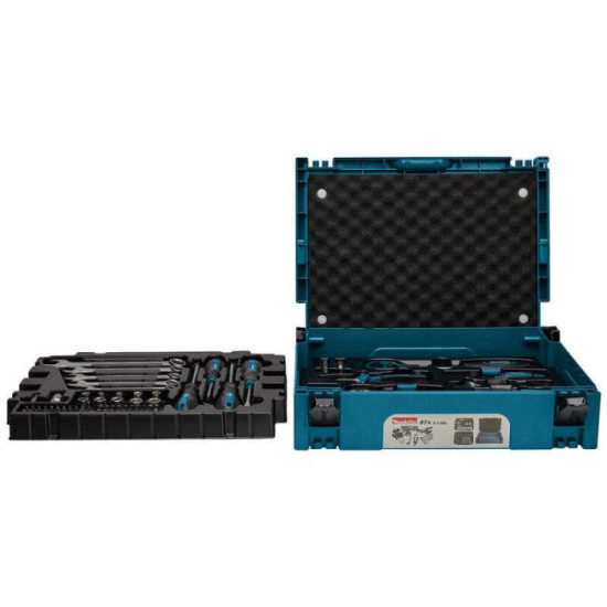 Coffret 87 outils à main Makita E-11542 Makpac
