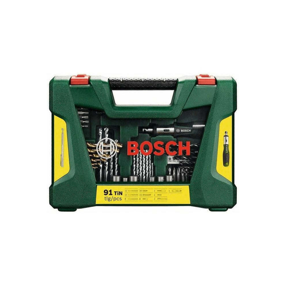 Coffret 91 forets et embouts Bosch 2607017195