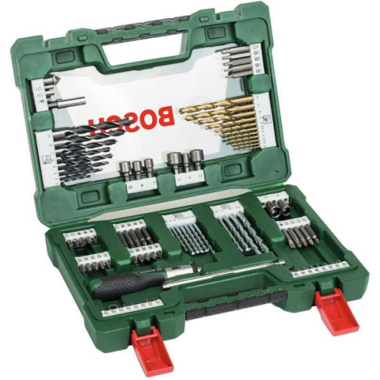 Coffret 91 forets et embouts Bosch 2607017195