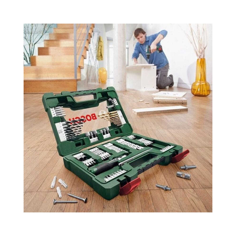 Coffret 91 forets et embouts Bosch 2607017195