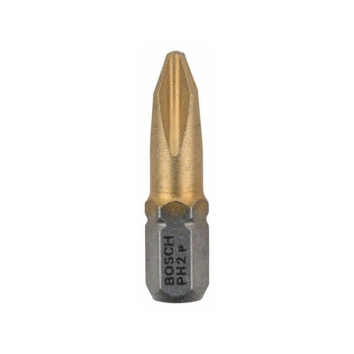 Embouts PH2 25 mm extra dur x25 Bosch Professional 2607002488