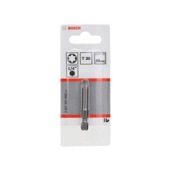 Embout de vissage Torx T30 Bosch 2607001642 49 mm