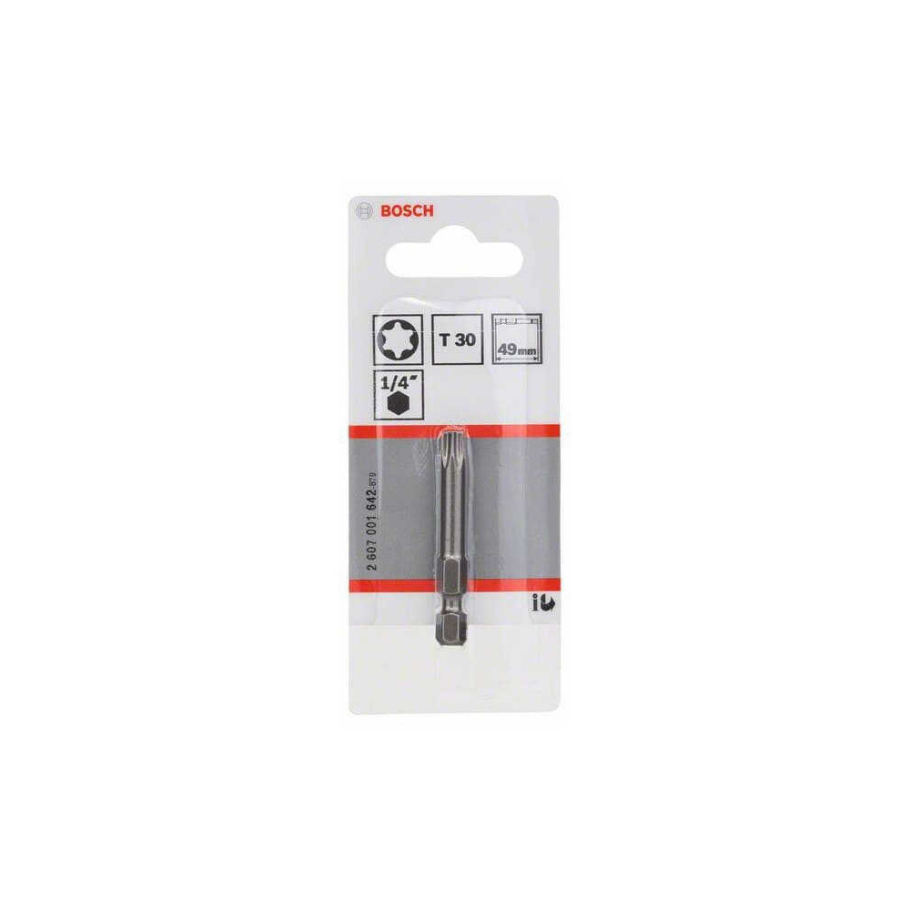 Embout de vissage Torx T30 Bosch 2607001642 49 mm