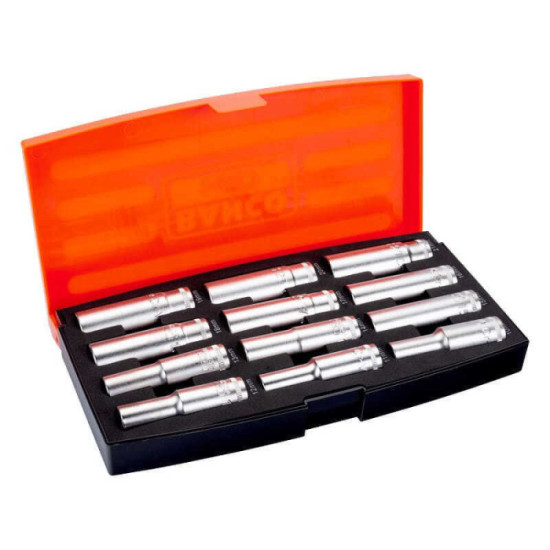 Jeu de douilles et embouts hexagonal S1612L Bahco BAH-S1612L